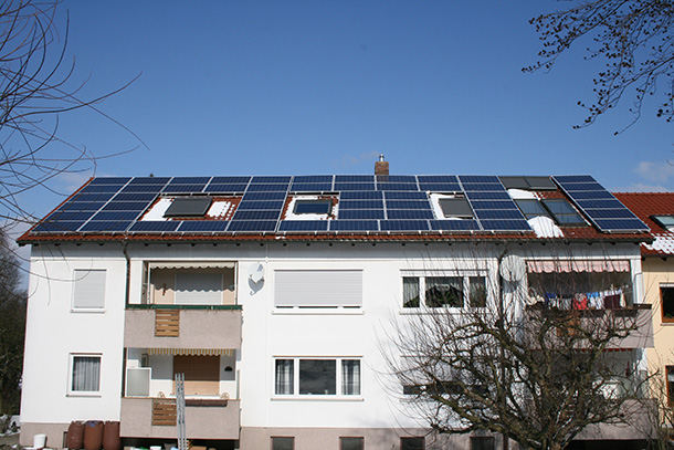 PV-Anlage auf Baumarkt in Ebensfeld